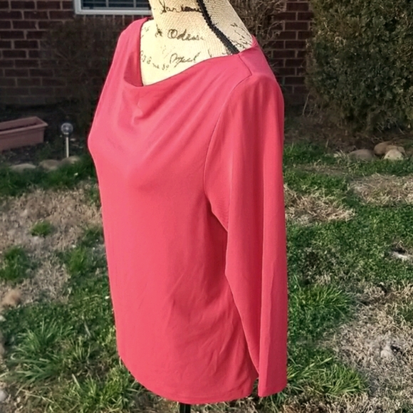 NEW Ann Taylor Draped Cowl Neck Top - Picture 3 of 16